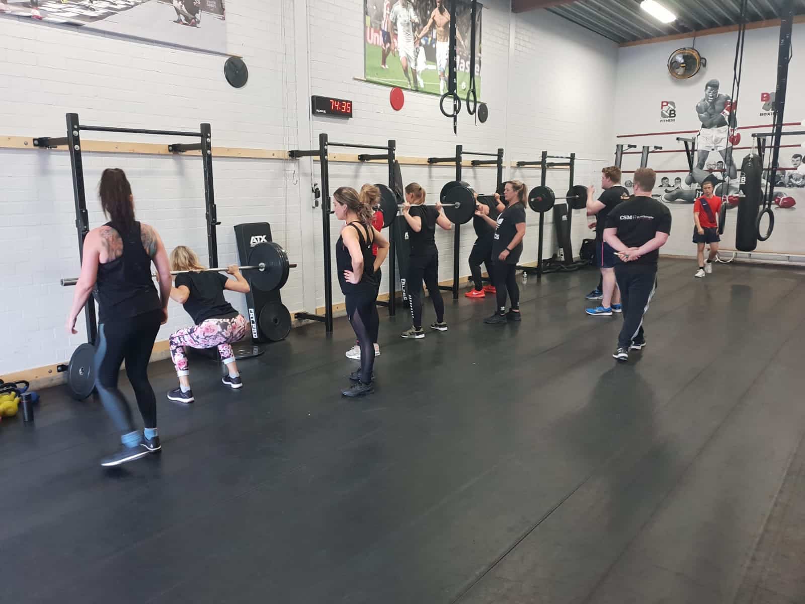 CSM Fysiotherapie squat