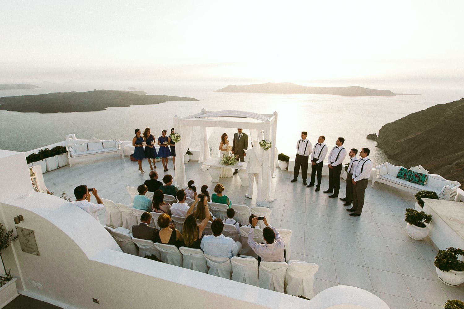 Destination Wedding Santorini - Claudia + Sandro