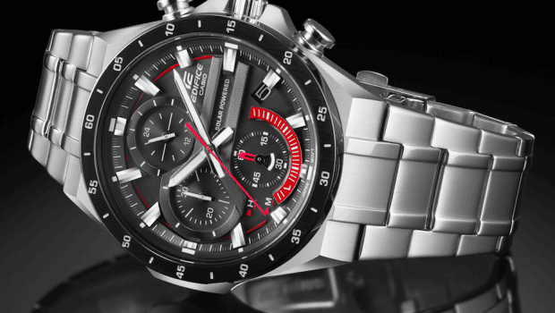 casio edifice solar powered wr100m