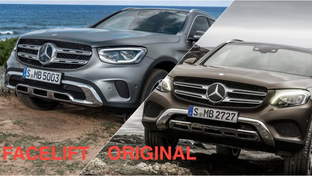 Visual Comparison Between Next And Current Mercedes Benz Glc