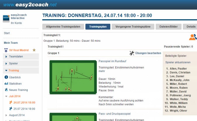 Trainingstage