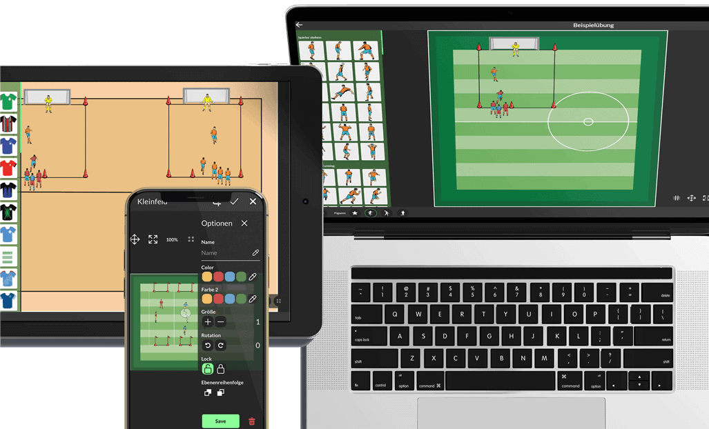Dein Fußball Taktikboard von easy2coach