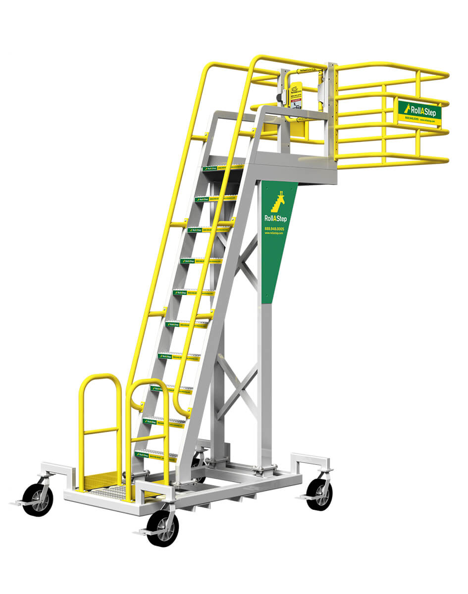 Rolling Stairs and Mobile Work Platforms by RollaStep