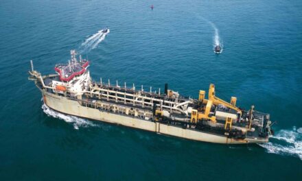 Inician importantes obras de dragado en el estuario Bahía Blanca