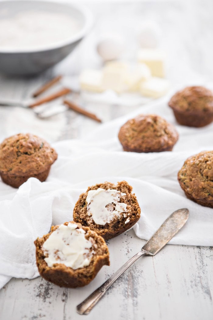 Zucchini Muffin Recipe - Zucchini Apple Spice Muffins
