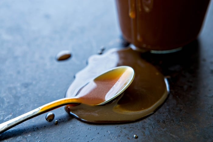 Caramel Sauce with Vanilla and Bourbon Recipe and Photo