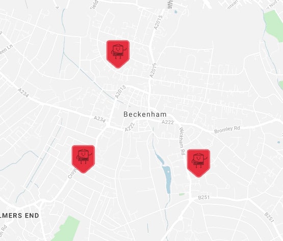 beckenham location