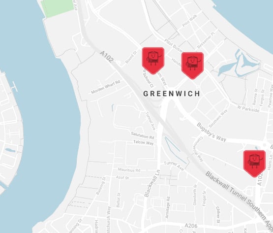 greenwich self storage location