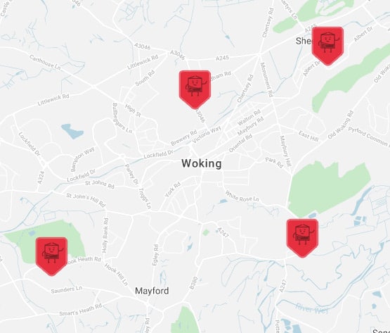 woking-self-storage-location
