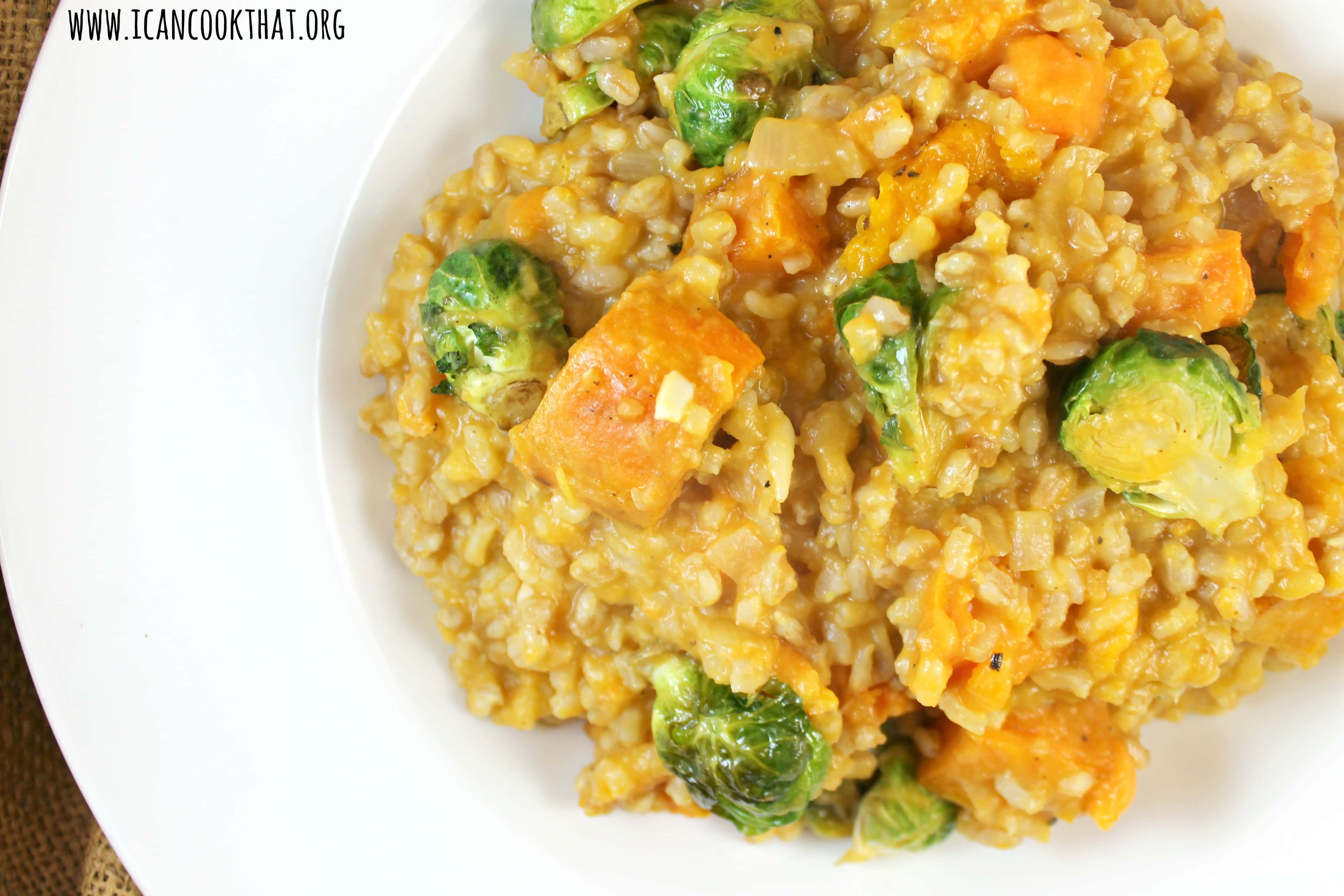 Winter Risotto with Farro and Arborio Rice Recipe I Can Cook That