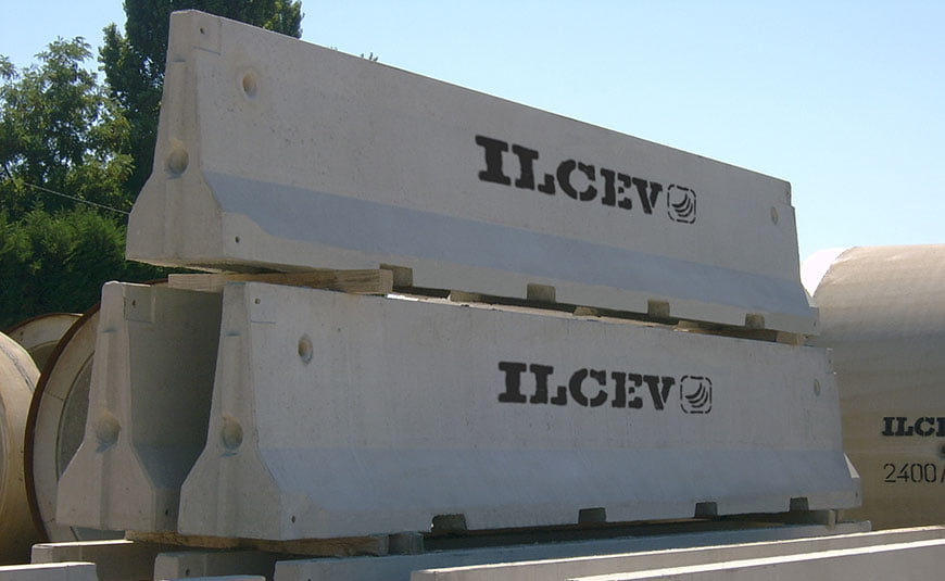 New Jersey safety traffic barrier ILCEV