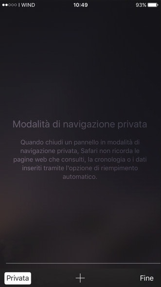 Come aprire una scheda navigazione privata con Safari - IMPRIMIS Come aprire una scheda navigazione privata con Safari - IMPRIMIS