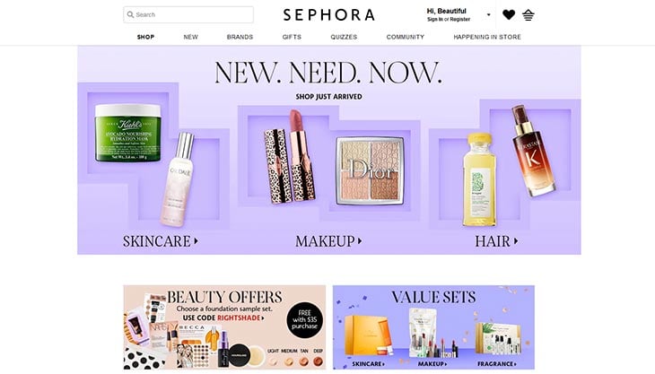 Consigli user experience: area above the fold - IMPRIMIS ecommerce Consigli user experience: area above the fold - IMPRIMIS ecommerce