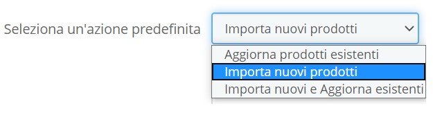 Aggiorna o importa prodotti da Fatture in Cloud Aggiorna o importa prodotti da Fatture in Cloud