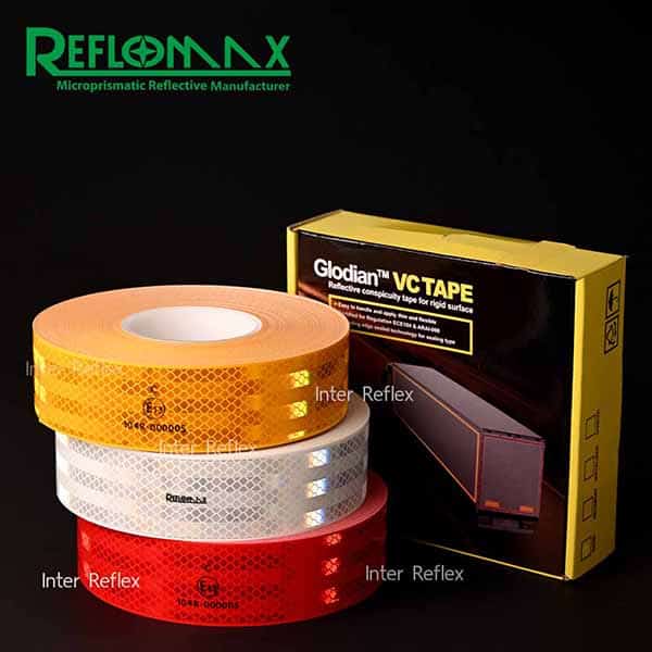 สติ๊กเกอร์สะท้อนแสง Reflomax ติดรถบรรทุก สติ๊กเกอร์สะท้อนแสง Reflomax