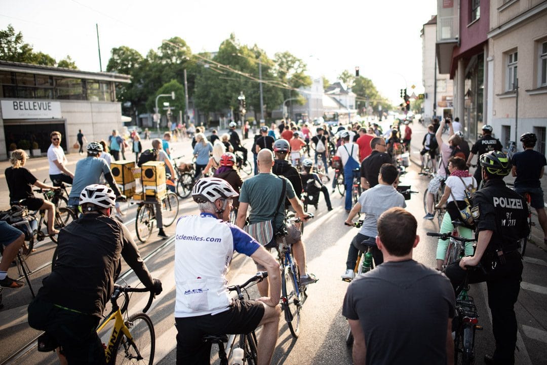 10. Münchner Radlnacht<br/>10. August 2019 2 Critical Mass Munich 2018 02 ISARBLOG