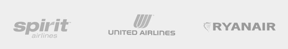 spirit airlines, united airlines, ryanair