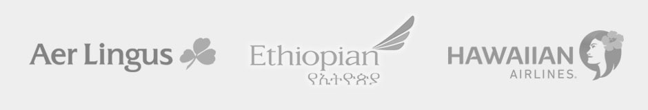 aer lingus, ethiopian airlines, hawaiian airlines