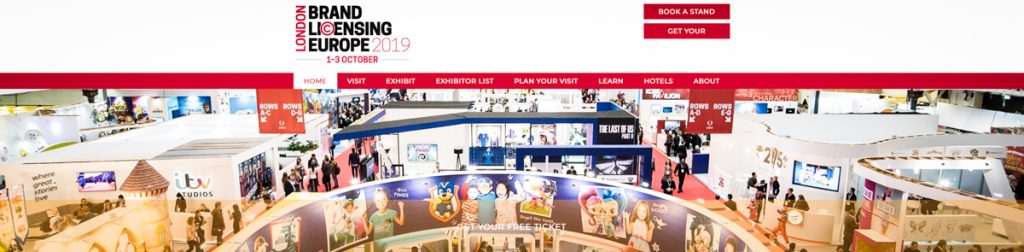 KOOK Management is actively joining Brnaad Licensing Europe trade show in London Excel 2019