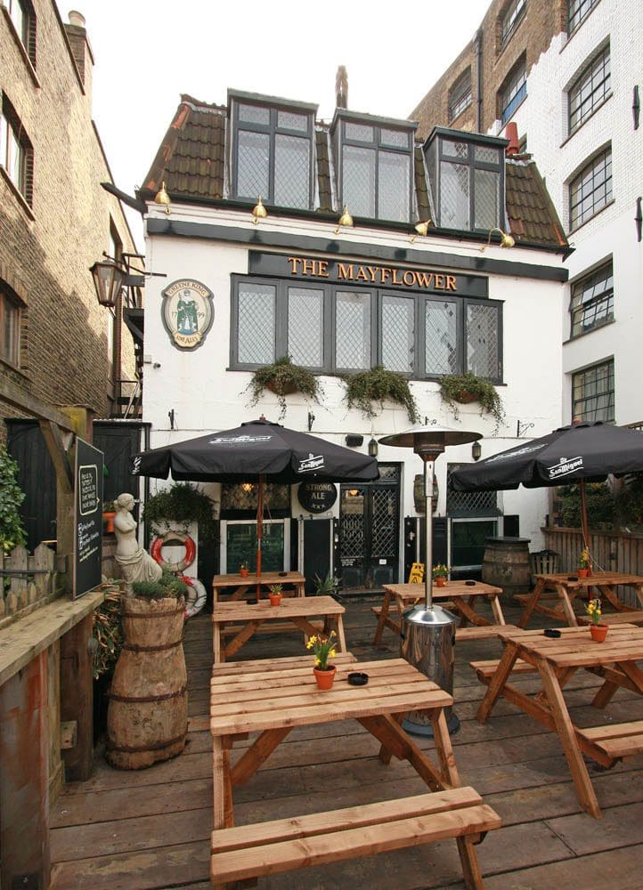 Pubs históricos de Londres - The Mayflower