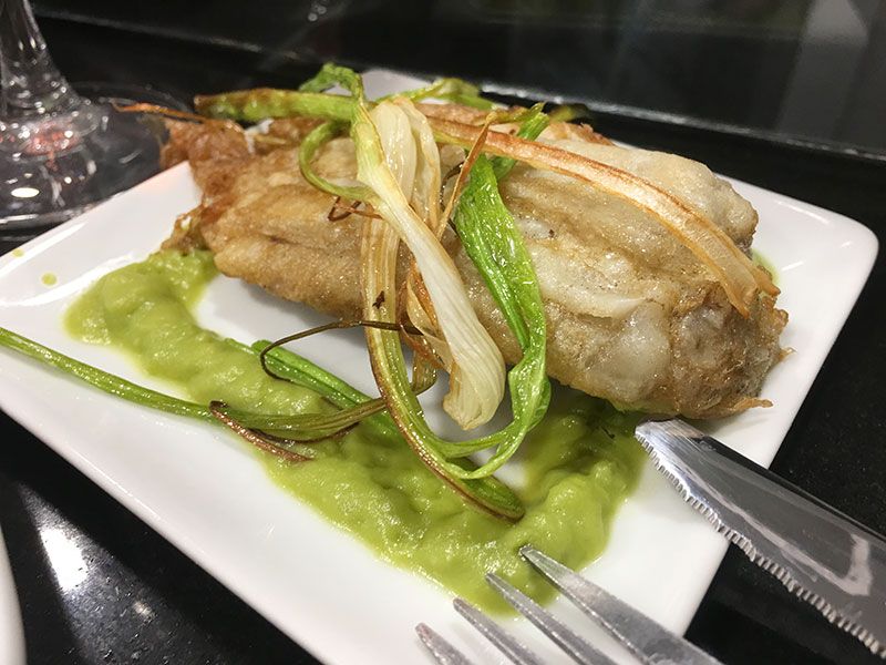 Verduras de Tudela - Navarra - Mejores pintxos de Tudela - Penca de acelga del bar Al Andalus
