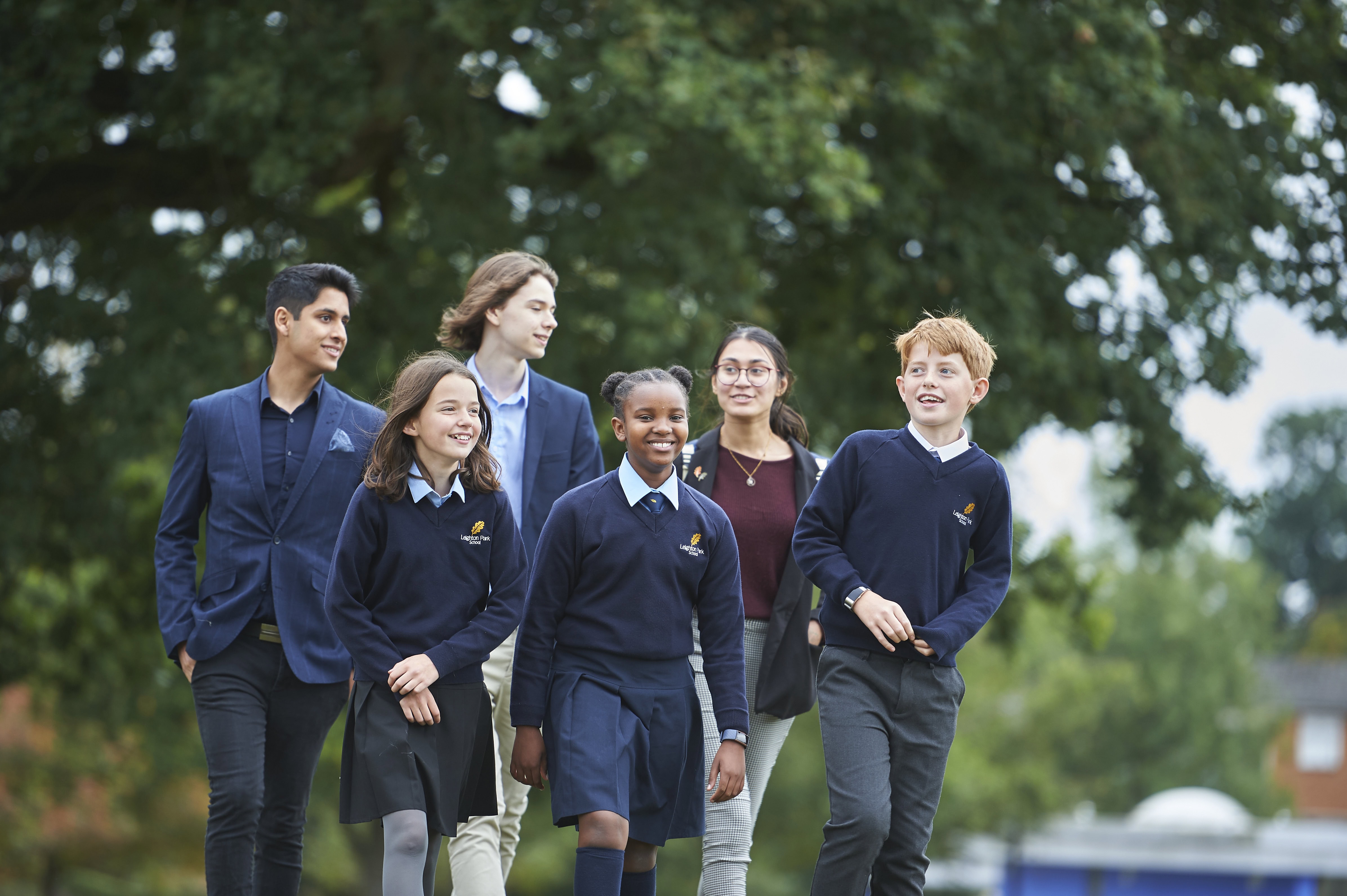Older and younger students group