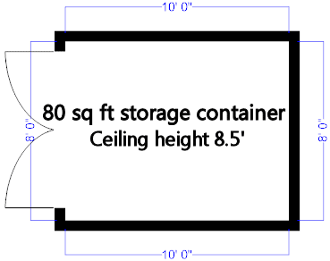 80sq-ft-ariel 80sq ft storage container dimensions
