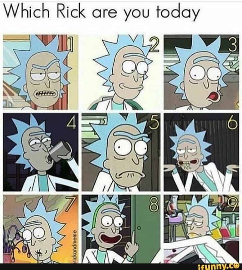 rick and morty memes
