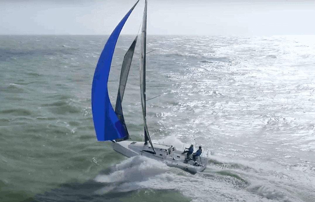 J/99 en een storm