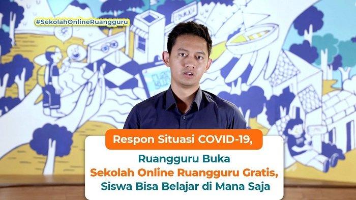 Ruangguru Opens Free Online School to Help Covid-19 Affected Students