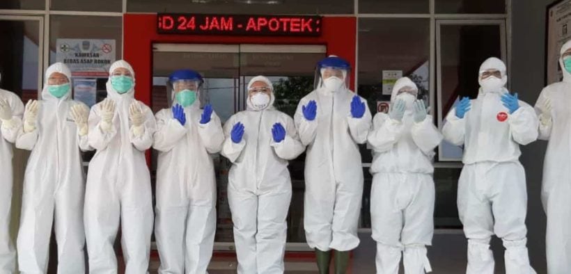 Telkomsel Involves Local Startups in Making PPE for Medical Staff