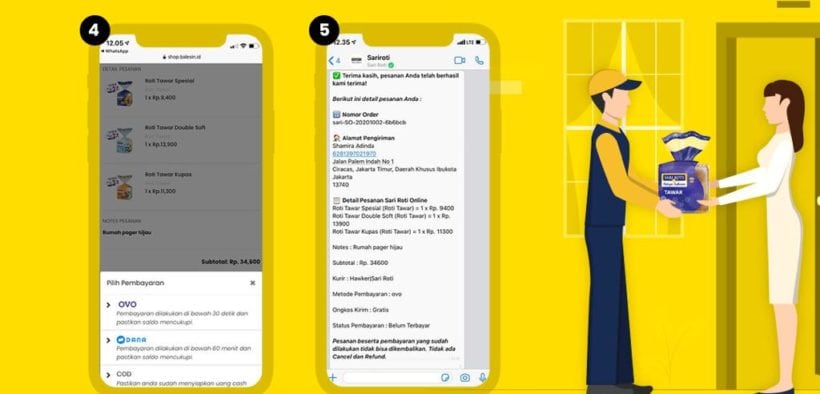 Balesin.id Develops Chat Commerce Features for WhatsApp
