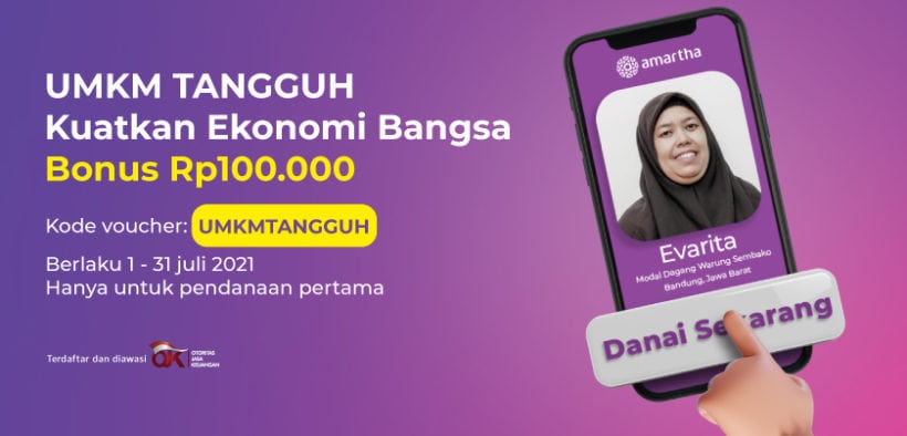 Fintech Amartha Targets Stalls during the Pandemic
