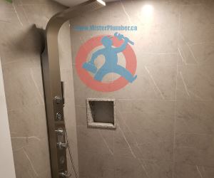 Basement shower in Toronto s