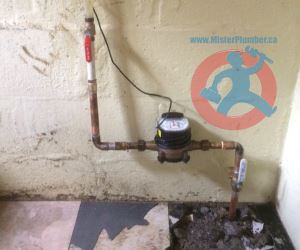 New water service in Toronto basement s