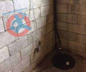 Basement flood protection with installation s