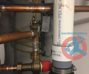 Mandatory mixing valve installation s