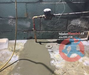 New-copper-water-service-s