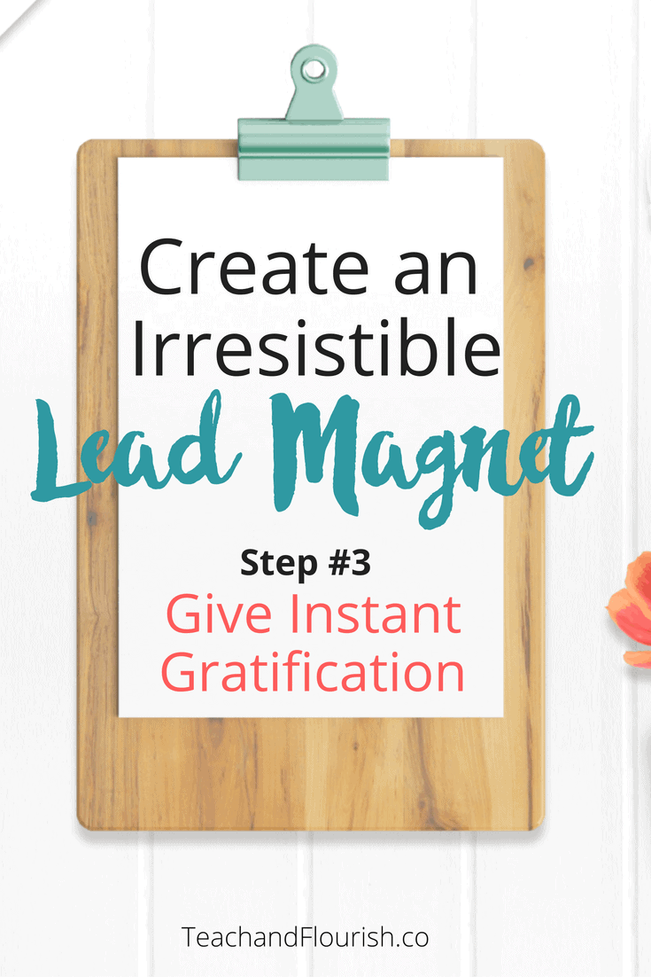 Create an irresistible lead magnet with these easy steps.