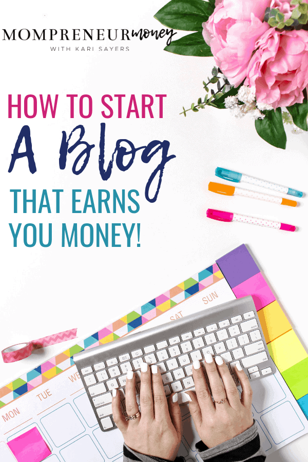 how to start a blog and earn money