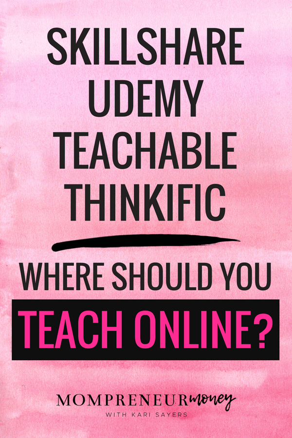 Where Should You Teach Online Classes?