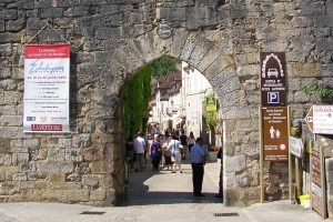 Rocamadour ingang Rocamadour ingang