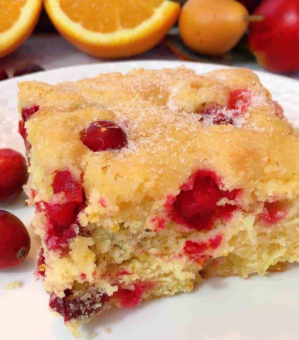 Cranberry Orange Buttermilk Coffee Cake Norine S Nest