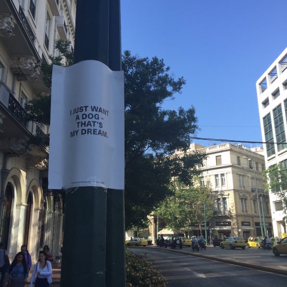 IMG_3219 Photos of the Day: Refugees’ Hopes and Wishes on the Streets of Athens