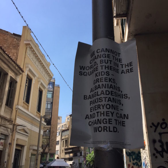 IMG_3279 Photos of the Day: Refugees’ Hopes and Wishes on the Streets of Athens