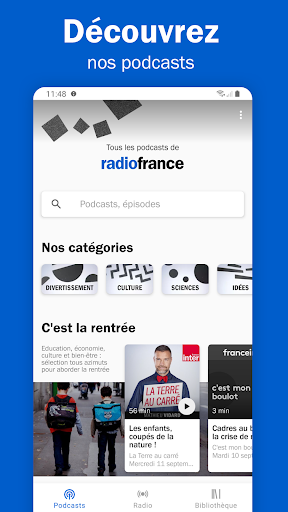 Aperçu Radio France - podcasts, direct radios - Img 2