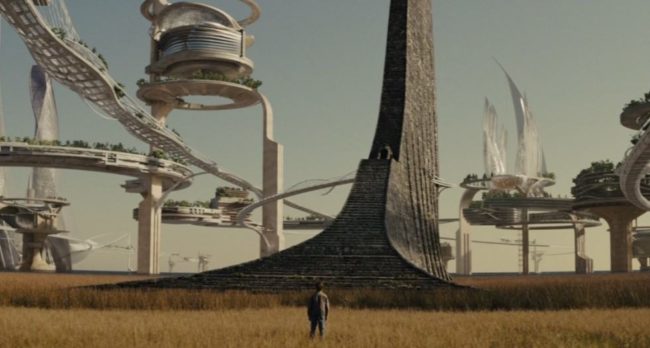 Architecture fantastique dans Midnight Special