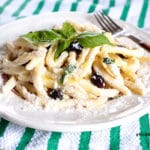 Macarrones con Salsa de Ricotta y Albahaca