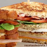 Cómo hacer sándwich club - Receta fácil y rica
