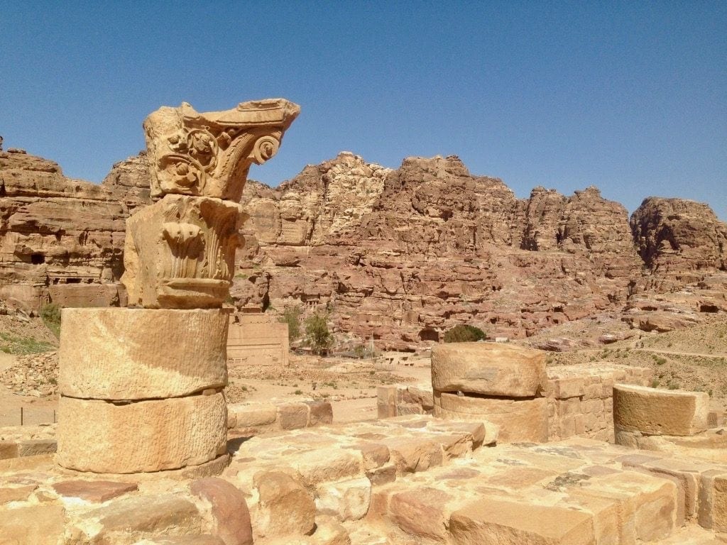 la Strada colonnata di Petra